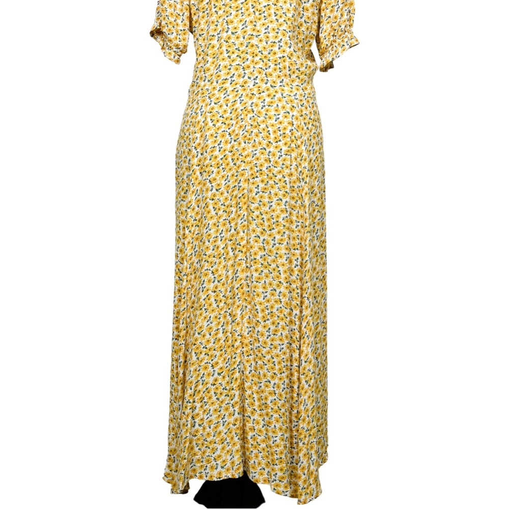 Faithfull The Brand Ari Midi Dress Marguerite Floral Print Women’s Large Size 8 - Picture 14 of 16